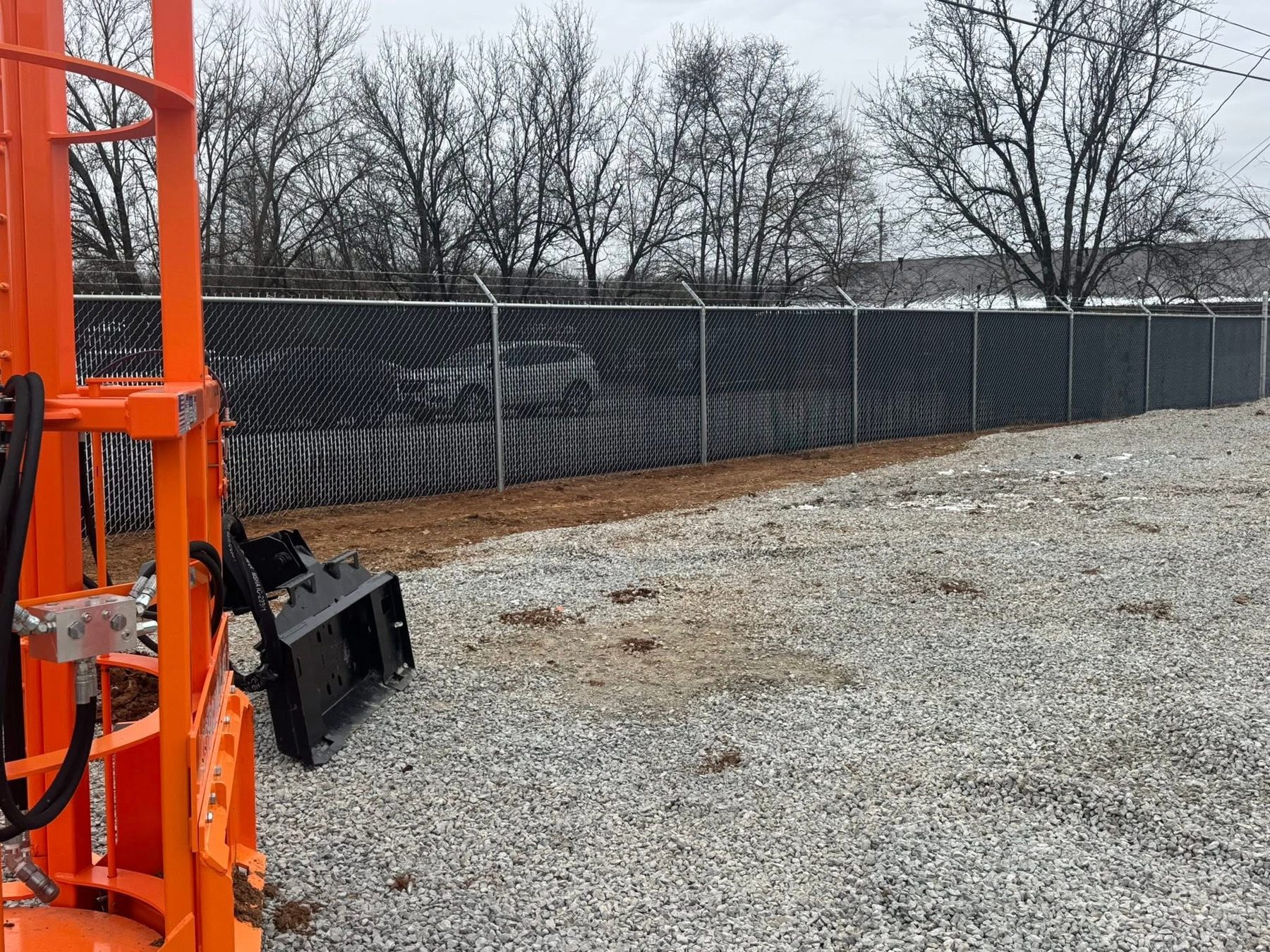 Industrial fencing — facility security and perimeter — S&S Fencing project 6
