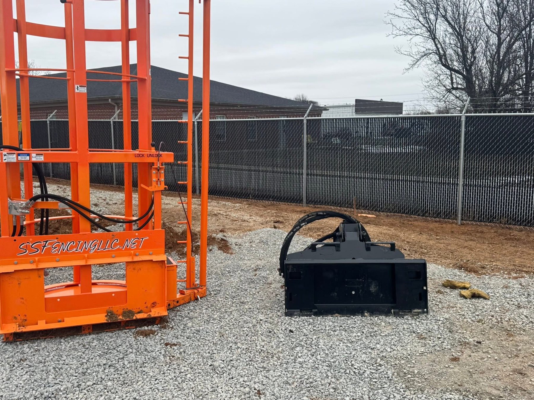 Barbed wire fencing — Kentucky farm and security perimeter — S&S Fencing project 1
