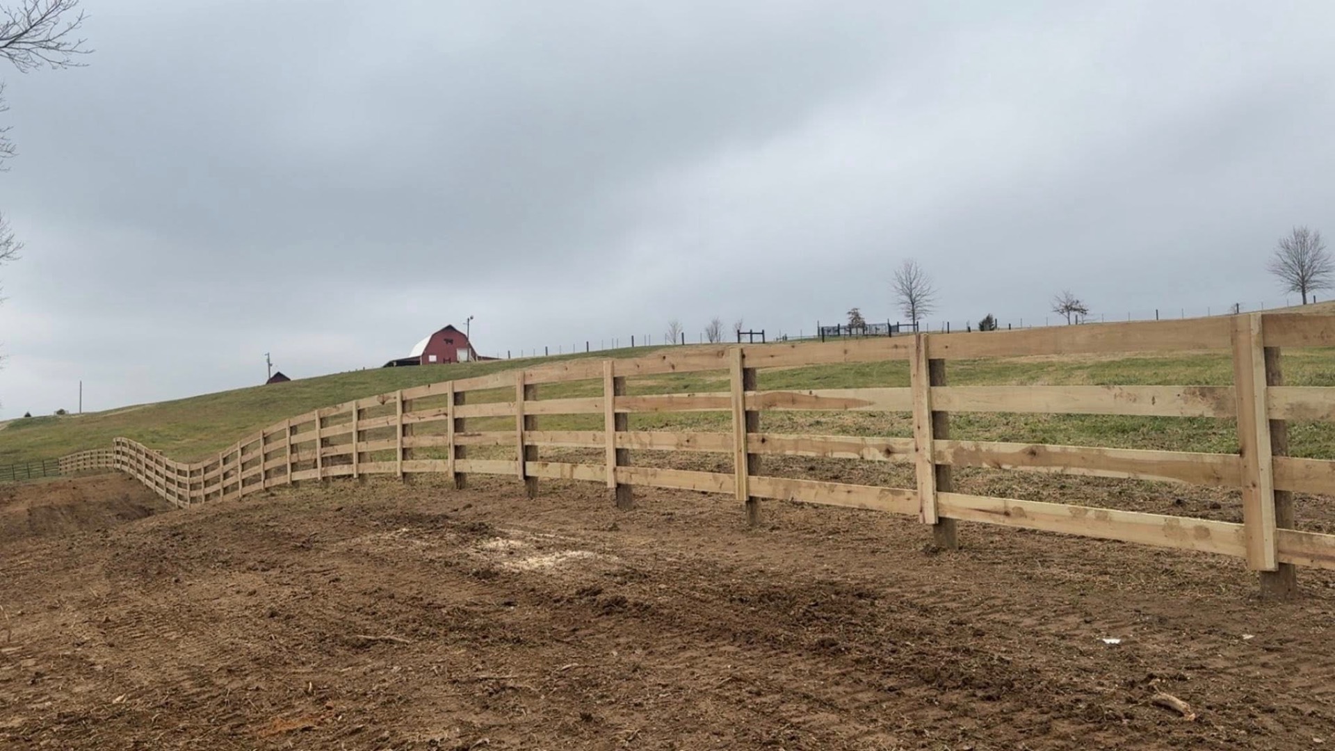 Agricultural fencing — Kentucky farm, horse pasture, and livestock work — S&S Fencing project 11
