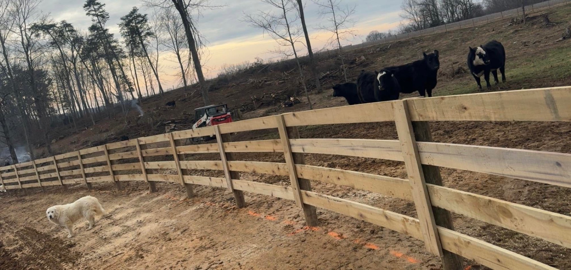 Agricultural fencing — Kentucky farm, horse pasture, and livestock work — S&S Fencing project 14
